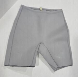 NWT SKIMS Sport Swim Scuba Mid Thigh Shorts Gray XS Drawstring Rare